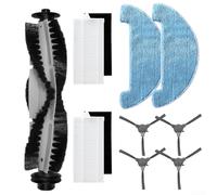 Yuanpgky Kit de rechange pour balai latéral principal, compatible avec Polaris PVCR 1090 3200 Home pour aspirateurs robotiques Aqua