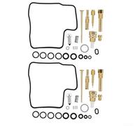 Yuanpgky Kit de reconstruction de carburateur pour Shadow 750 VT750C VT750CD VT750DC - Lot de 2 kits de réparation avec composants en laiton compatibles avec les modèles 1998-2007