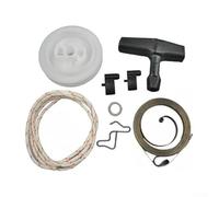 Yuanpgky Kit de reconstruction de démarreur pour tronçonneuse modèles 034 036 044 MS340 MS360 MS361 - Pièces de rechange - Poignée de poulie - Ressort à cliquet (1 lot de vert)