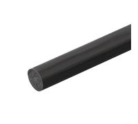 Yuanpgky Kit de réparation de canne à pêche en fibre de carbone pour canne cassée, diamètre 1 mm-10 mm, longueur 10 cm, compatible avec la série de cannes à pêche en carbone, 2 pièces noires (4 mm)