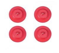 Yuanpgky Kit de réparation de valve de remplissage de toilettes en silicone rouge 4 pièces compatibles avec Korky 528 528MP 528T Series et pour toilettes TOTO