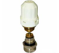 Yuanpgky Kit de valve de chauffage au sol avec retour automatique à ressort pour systèmes de collecteur, construction en laiton et plastique, filetage M30 x 1,5