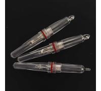 Yuanpgky Lampe de pêche électronique pour pêche de nuit et en mer - Lampe fluorescente réutilisable pour la collecte de poissons, 72 x 10 x 10 mm, polyéthylène haute résistance, étanche jusqu'à 250 m