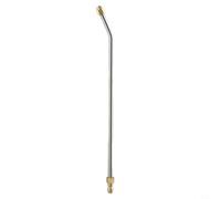 Yuanpgky Lance de pulvérisation coudée en forme de U à 30 degrés à 90 degrés avec raccord rapide de 6,35 mm pour un nettoyage à haute pression, construction en acier inoxydable (35 cm-30)