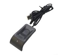 Yuanpgky Lecteur d'empreintes digitales USB pour ordinateur - Compatible avec 10 utilisateurs - Serrure biométrique - Reconnaissance à 360° - Capteur capacitif - Fonctionnalité indépendante - Noir