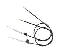 Yuanpgky Levier de rechange en métal pour poignée de canapé inclinable - Longueur totale de 93 cm - Manchon en plastique noir avec insert de fil métallique - Compatible avec la plupart des modèles