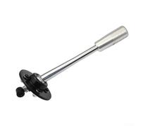 Yuanpgky Levier de vitesse court réglable avec pommeau de levier de vitesse en aluminium compatible avec les modèles E30 E36 E39 E46 Série 3 Série 5 Z3 (argenté)
