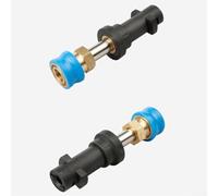 Yuanpgky Lot de 10 adaptateurs de lance pour nettoyeur haute pression avec raccord rapide de 6,35 mm pour Lavor Anlu, Nilfisk HD, Gerni K, Yili Series et modèles Italie Quick Connect