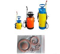 Yuanpgky Lot de 10 bagues d'étanchéité en caoutchouc pour pulvérisateurs de jardinage - Pièces de rechange compatibles avec les modèles de pulvérisateurs portables de 3/5/8 L - Marron - Réutilisable