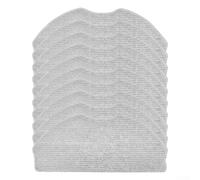Yuanpgky Lot de 10 chiffons de rechange en microfibre compatibles avec ROPVACNIC S1, Tipdiy G90, Betboyles V75S, VIPSUN Z1, nettoyage du sol lavable et durable