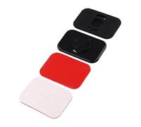 Yuanpgky Lot de 2 adaptateurs de support de téléphone pour vélo avec ruban adhésif pour IGPSPORT pour supports d'ordinateur de vélo, accessoire de vélo en plastique noir