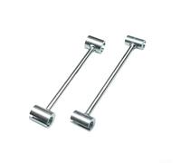 Yuanpgky Lot de 2 clés à molette de réglage de charnière de porte, outil de réparation de charnière de porte de 8 à 25 mm, outils à main réglables