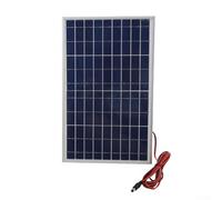 Yuanpgky Lot de 2 contrôleurs de charge solaire à double puce 100 A avec panneaux monocristallins de 10 W pour systèmes de batterie 12 V/24 V - Kit de charge pour téléphone portable et EV