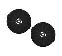Yuanpgky Lot de 2 filtres à charbon actif de 140 x 25 mm pour hotte de cuisine, contrôle efficace et performance durable