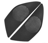 Yuanpgky Lot de 2 grilles de haut-parleur de porte avant gauche et droite en ABS noir compatible avec les modèles Sedan Touring