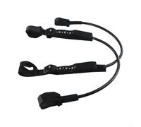 Yuanpgky Lot de 2 harnais de planche à voile antidérapants réglables de 55,9 à 71,1 cm ou 71,1 à 86,4 cm, équipement de planche à voile en polyuréthane robuste pour sports de surf, lot de 2 (71,1 à