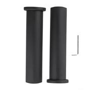 Yuanpgky Lot de 2 manchons d'adaptation pour disques de poids de 2,5 cm à 5,1 cm, fixation hexagonale en plastique, compatible avec équipement de gym standard, 48 x 200 mm