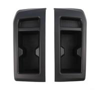 Yuanpgky Lot de 2 porte-gobelets à troisième rangée de porte-gobelets en silicone pour Land For Cruiser 250 2024-2025 et Prado LC250, cadre de tasse en silicone compatible avec garniture intérieure de