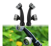Yuanpgky Lot de 2 pulvérisateurs électriques haute tension en acier inoxydable pour jardin et agriculture