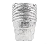 Yuanpgky Lot de 25 doublures de seau à graisse pour grilles Traeger Pro Series à granulés de bois pour grills Green Mountain Grills en aluminium jetables