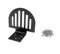 Yuanpgky Lot de 25 pare-neige en métal pour une gestion efficace de la neige et de la glace - Protège les toits contre les dommages causés par les glissements - Avec plaques en forme d'éventail - Kit