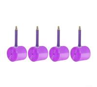 Yuanpgky Lot de 4 chambres à air ultralégères 46 g pour roues de vélo 700C 33-50C compatible avec jantes et freins à disque, pneus 35C 38C 40C 42C 45C 47C 50C Valve 45 mm/65 mm