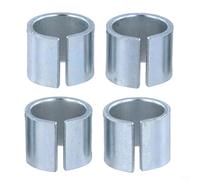 Yuanpgky Lot de 4 chevilles d'alignement de culasse pour moteurs LS1, LS2, LS3, LSX LQ4, LQ9, LT Series pour moteurs Gen 3, 4, 5 - Matériau en fer, finition argentée, compatible avec bloc moteur LS