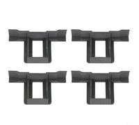 Yuanpgky Lot de 4 clips de drainage d'eau pour panneau solaire pour modules PV - Clips de décharge de boue en polymère compatibles avec cadre de 30 mm et 35 mm d'épaisseur, résistant aux UV, facile à