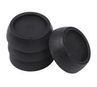 Yuanpgky Lot de 4 patins en caoutchouc absorbant les chocs pour machine à laver, sèche-linge et meubles - Réduction du bruit et anti-vibrations