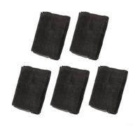 Yuanpgky Lot de 5 couvertures de protection réutilisables pour légumes, horticulture, fruits, extérieur, 0,8 x 1 m et 1 x 1,5 m, noir (0,8 x 1 m)