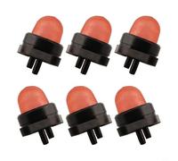 Yuanpgky Lot de 6 billes d'huile de rechange pour tronçonneuse pour ampoule d'amorçage, compatible avec 1900/1950/1975/2025/2050/2055/2075/2150/2155/2175/2250/2350/2375/2450/