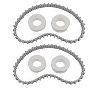 Yuanpgky Lot de 6 pièces de rechange pour nettoyeur de piscine 9985006-r2 et anneau d'escalade 6101611-r4 compatible avec Dolphin DX Explorer M200 M400 Blanc