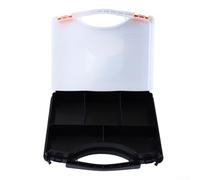 Yuanpgky Mallette à outils en plastique avec fermeture à clipser et fermeture à boucle pratique, boîte de rangement pour outils de réparation et pointes de fer à souder, rangement d'outils pour la