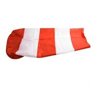 Yuanpgky Manche à air indicateur de direction du vent d'aéroport, tissu Oxford imperméable, chaussettes de mesure du vent avec bandes réfléchissantes pour jardin et extérieur (100 cm)