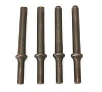 Yuanpgky Marteau à riveter pneumatique avec embout couplé pour outils pneumatiques, kit d'enclume 3 pièces compatible avec les marteaux pneumatiques à manche .401, longueur 12 cm, fabriqué en acier 45