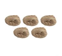 Yuanpgky Matériau de nidification en jute naturelle 40 g pour oiseaux - Litière pour canaris, colombes et autres espèces aviaires, biodégradable et soutien à la reproduction (5 pièces (200 g)