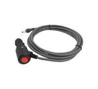 Yuanpgky Mini câble d'alimentation CC pour adaptateur 12 V-24 V, options de longueur 2 m/5 m, courant nominal 15 A, compatible avec mini paraboles, construction ABS, (300 cm)