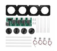 Yuanpgky Mini humidificateur d'air, kit de bricolage, module d'atomisation de type C, humidificateur de brumisateur, circuit imprimé, atomiseur équipement expérimental (kit de module 2)