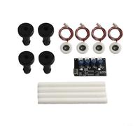Yuanpgky Module de contrôle d'humidificateur à quatre jets pour projets d'atomiseur de bricolage - 5 V CC, fréquence 108 kHz ± 2 kHz, 300 mA, puissance 2,5-3 W, PCB FR-4 (50 × 25 × 0,2 mm)