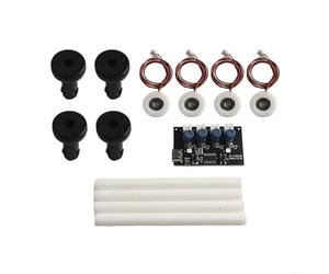 Yuanpgky Module de contrôle d'humidificateur à quatre jets pour projets d'atomiseur de bricolage - 5 V CC, fréquence 108 kHz ± 2 kHz, 300 mA, puissance 2,5-3 W, PCB FR-4 (50 × 25 × 0,2 mm)