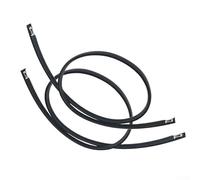 Yuanpgky Moulure de garniture de toit pour modèles 2005-2008 | Moulure latérale extérieure en caoutchouc | Compatible avec OEM 74306-SAA-003/74316-SAA-003 | Noir, Direct