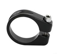 Yuanpgky Mountain Road Collier de serrage pour selle de vélo 28,6 mm en alliage anodisé 6061 pour scooter, compatible avec QC100 Dead Fly Lock 31,8 mm (28,6 mm, noir)