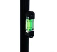 Yuanpgky Niveau cylindrique en plastique avec fiole à bulles haute visibilité pour alignement horizontal, 68 x 16,3 x 18 mm, outil de mise en page simple pour bricolage, construction et (B)