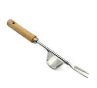 Yuanpgky Outil de désherbage en acier inoxydable - Râteau - Pelle multifonction - Outil manuel de jardin pour plantation, creusage, culture - Design ergonomique léger