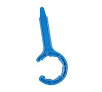 Yuanpgky Outil d'ouverture de couvercle de tambour en plastique pour seau de chlore chimique de 20 L, 25 L, 30 L - Design demi-cercle 8 fils pour enlever le couvercle de la piscine, blanc