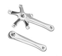 Yuanpgky Pédalier ultraléger pour CNC AL6061 avec plateau étroit 50T pour 9/10/11 vitesses, longueur du bras de 170 mm, 130 BCD, compatible avec vélos de route, pliables et électriques (50T)