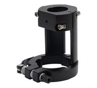 Yuanpgky Pince de base pliable en alliage d'aluminium pour trottinette électrique Xiaomi Pro2 1S Mi3, noir ou rouge, résout les problèmes de grincement et d'oscillation (noir)