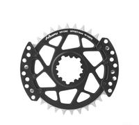 Yuanpgky Plateau à montage direct pour décalage 0 mm/3 mm avec protection de chaîne amovible, pour alliage d'aluminium 7075 usiné CNC, compatible avec VTT pour vélo 9/10/11/12 vitesses, 32T et