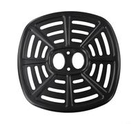 Yuanpgky Plateau de rechange pour friteuse à air comprimé - 21,5 x 21,5 cm - Accessoire carré compatible avec les friteuses à air - Noir - Antiadhésif - Facile à nettoyer - Plateau de cuisson amovible