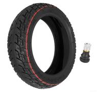 Yuanpgky Pneu sans chambre à air de 9,5 pouces pour scooter électrique NIU KQI3, pneu en caoutchouc auto-réparateur, pneu de rechange résistant aux crevaisons avec mastic intégré, noir